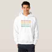 Verhaltensforscher RBT Verhalten Tech Retro Hoodie (Vorne ganz)