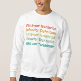 Verhaltensforscher RBT Verhalten Tech Retro Sweatshirt