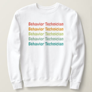 Verhaltensforscher RBT Verhalten Tech Retro Sweatshirt