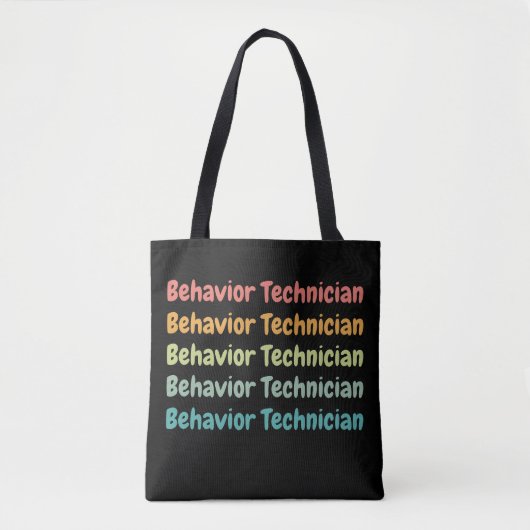 Verhaltensforscher RBT Verhalten Tech Retro Tasche (Vorderseite)