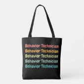 Verhaltensforscher RBT Verhalten Tech Retro Tasche (Rückseite)