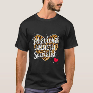 Verhaltensgesundheitsspezialist Würdigung Sped Bh T-Shirt