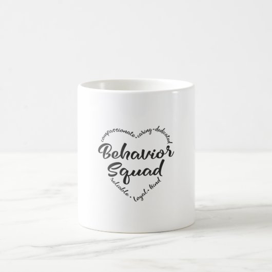 Verhaltenskader, Verhaltensmuster, Analyst bcba Kaffeetasse (Mittel)