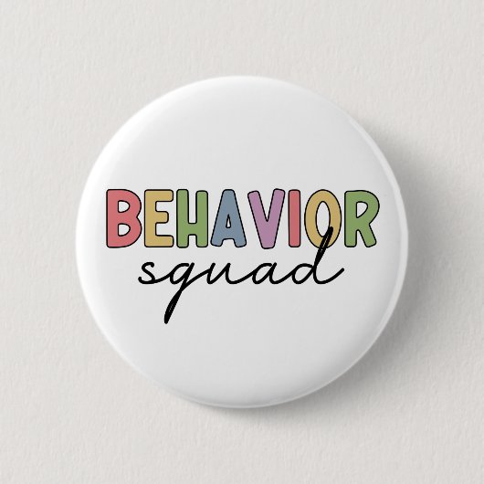 Verhaltensplatz | Verhaltenstherapeut ABA Therapis Button (Vorderseite)