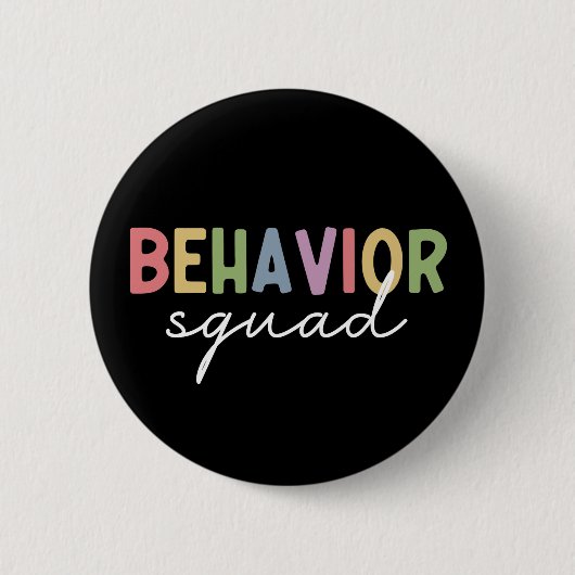 Verhaltensplatz | Verhaltenstherapeut ABA Therapis Button (Vorderseite)