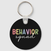 Verhaltensplatz | Verhaltenstherapeut ABA Therapis Schlüsselanhänger (Vorderseite)