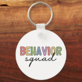 Verhaltensplatz | Verhaltenstherapeut ABA Therapis Schlüsselanhänger (Vorderseite)