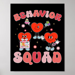 Verhaltenssquad Aby Therapeut Valentinstag Verhalt Poster