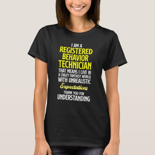 Verhaltenstechniker Behavioral Tech RBT 11 T-Shirt (Vorderseite)