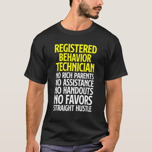 Verhaltenstechniker Behavioral Tech RBT 15 T-Shirt (Vorderseite)