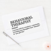 Verhaltenstherapeut - Funny Definition Stickers (Umschlag)