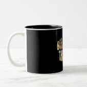 Verhaltenstherapeut Zweifarbige Tasse (Links)