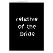 Verhältnis der Braut (Vorne)