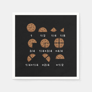 Verhältnis Nummer Mathematik Nerd Geschenk Serviette