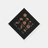 Verhältnis Nummer Mathematik Nerd Geschenk Serviette (Ecke)