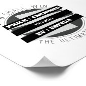 Verhältnis P/E gegenüber EV/EBITDA Poster (Ecke)