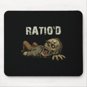 Verhältnis Teag Meme Lustiger Zombie Npc Verhältni Mousepad