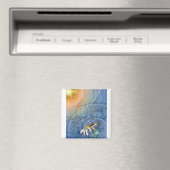 Verharrtes Glas in der Sonne Magnet (In Situ (Geschirrspüler))