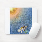 Verharrtes Glas in der Sonne Mousepad (Mit Mouse)