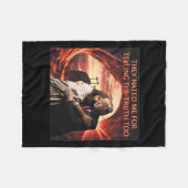 Verhasst mich, weil ich die Wahrheit zu Jesus Trum Fleecedecke (Vorderseite (Horizontal))