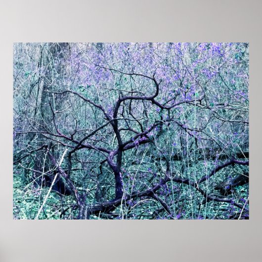 Verheddert in Blau Poster (Vorne)