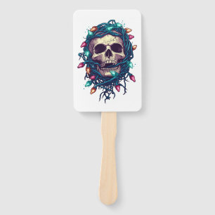 Verhedderter Skullmas � Lustiger Weihnachtsskelett Fächer