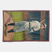 Verheerendes Feuer Schulte, Chicago Cubs, 1911 Geschirrtuch (Horizontal)