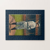 Verheerendes Feuer Schulte, Chicago Cubs, 1911 Puzzle (Horizontal)