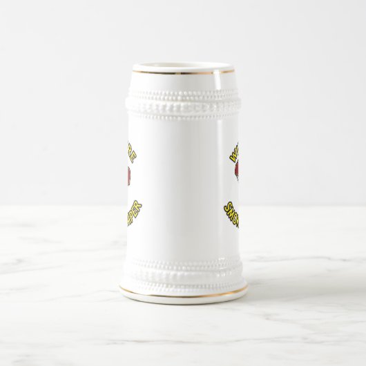 Verheerendes FeuerSmokejumper Bierglas (Mittel)