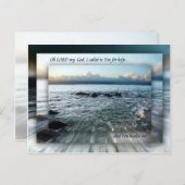 Verheilt... Gebet Postkarte (Vorne/Hinten)