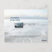 Verheilt... Gebet Postkarte (Rückseite)