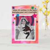 Verheiraten Ihrer Chat-Karte Karte (Gelbe Blume)