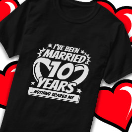 Verheiratet 10 Jahre Witziger 10. Hochzeitstag T-Shirt