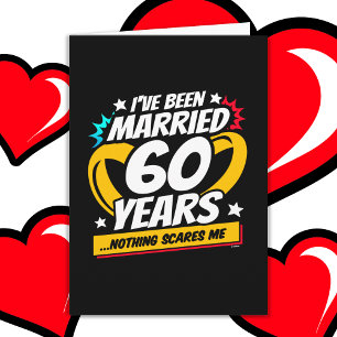 Verheiratet 60 Jahre Funny 60. Hochzeitstag Karte