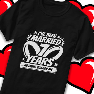 Verheiratet 7 Jahre Funny 7. Hochzeitstag T-Shirt