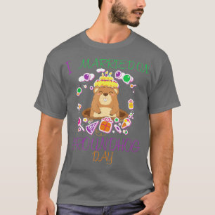 verheiratet am Hochzeitstag am Groundhog T-Shirt