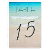 Verheiratet an der Tischnummer (Rückseite)