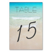 Verheiratet an der Tischnummer (Vorderseite)