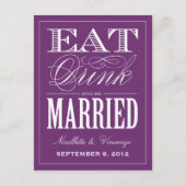 VERHEIRATET | Ankündigung Datum freihalten (Vorderseite)