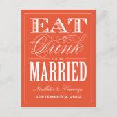 VERHEIRATET | Ankündigung Datum freihalten (Vorderseite)