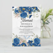 Verheiratet Einladung (Stehend Vorderseite)