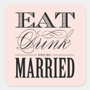 & VERHEIRATET FAVOR STICKERS