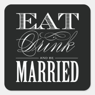 & VERHEIRATET FAVOR STICKERS