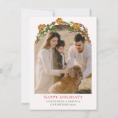 Verheiratet & Frohe Weihnachten Foto (Vorderseite)