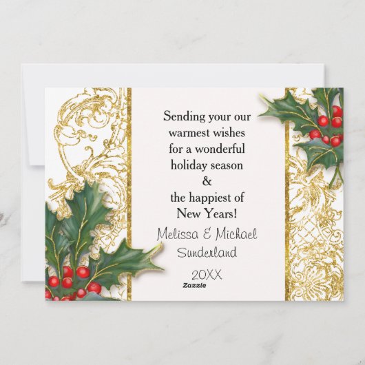 Verheiratet frohe Weihnachten Neu verheiratet Hori (Rückseite)