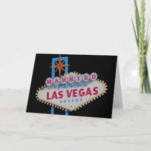 VERHEIRATET in der Fabulous Las Vegas-Karte Karte