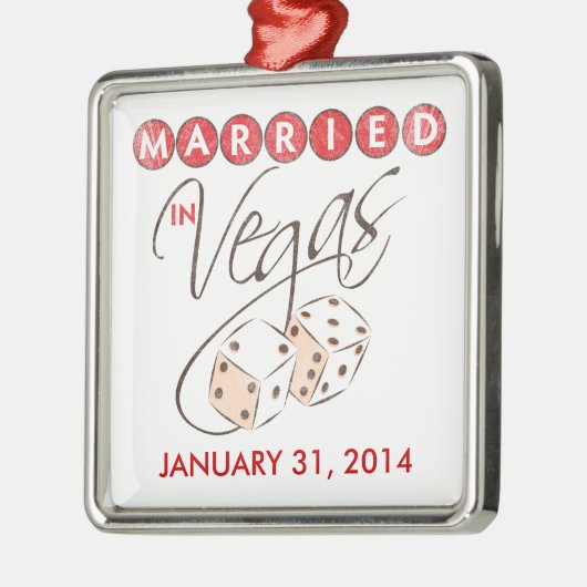 Verheiratet in der silbernes ornament (Links)