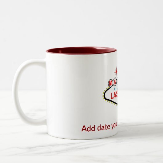 VERHEIRATET in der Tasse Las Vegas (Links)