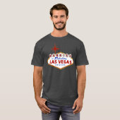 Verheiratet in Fabulous Las Vegas, Nevada Neon Sch T-Shirt (Vorne ganz)