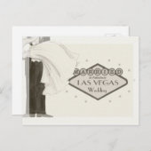 Verheiratet in Fabulous Las Vegas Postkarte (Vorne/Hinten)